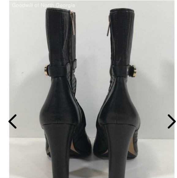 π VINCE CAMUTO SZ 10 LEATHER LIKE NEW BOOTS π - Picture 5 of 11